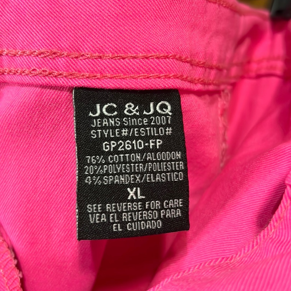 JC JO Hot Pink Bell Bottoms